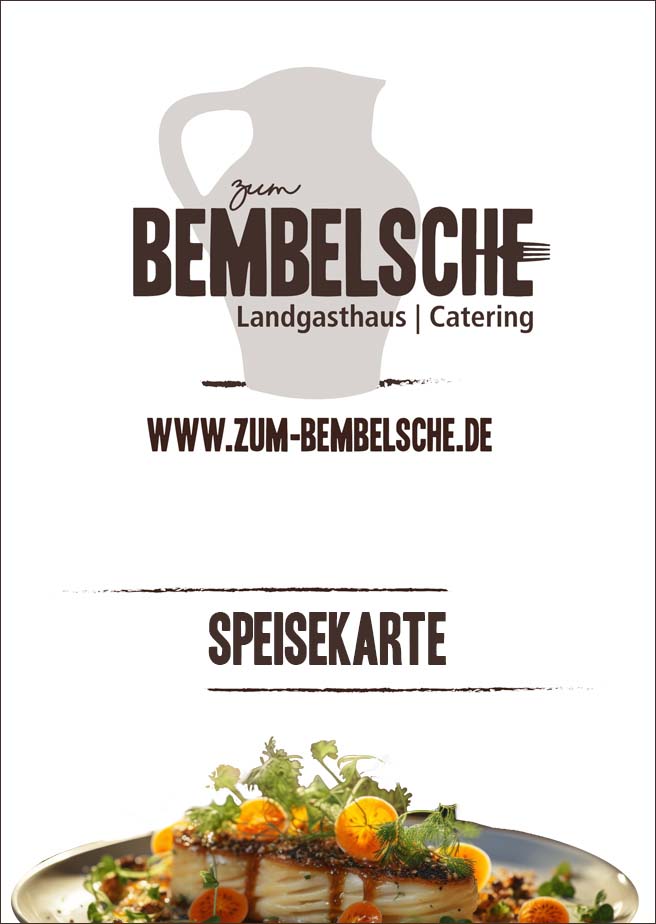 Abbildung Speisekarte vom "Zum Bembelsche"